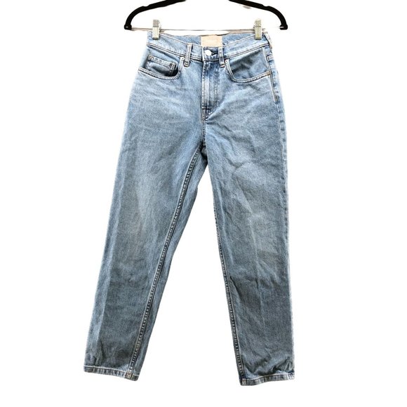 Everlane The Cheeky Jean Womens Size 25 Ankle Blue Light Wash 90s - Picture 1 of 11